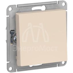 Механизм выключателя 1-кл. СП AtlasDesign 10А IP20 (сх. 1) 10AX беж. SchE ATN000211