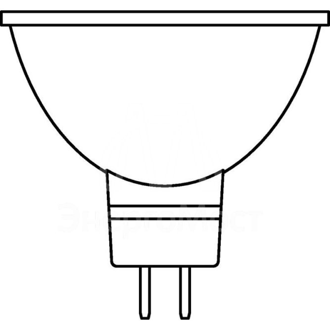 Лампа светодиодная LED Value LVMR1635 5SW/865 230В GU5.3 10х1 RU OSRAM 4058075582484