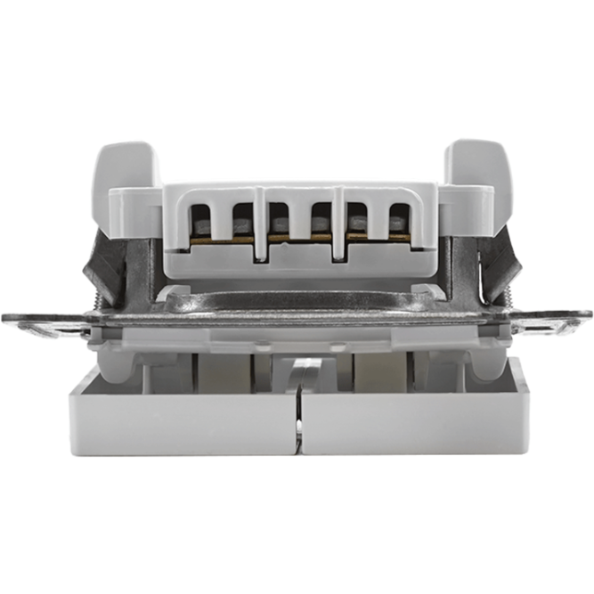 Механизм переключателя 2-кл. СП AtlasDesign 10А IP20 (сх. 6/2) 10AX бел. SchE ATN000165