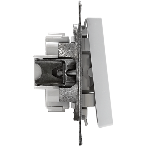 Механизм переключателя 2-кл. СП AtlasDesign 10А IP20 (сх. 6/2) 10AX бел. SchE ATN000165