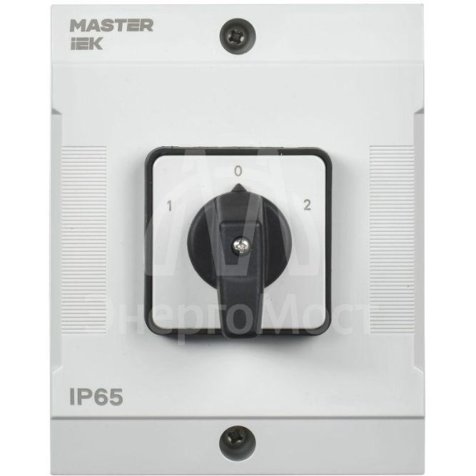 Переключатель кулачковый 63А (сх. 53) в боксе стандартная рукоятка IEK MI-CS20-063-053