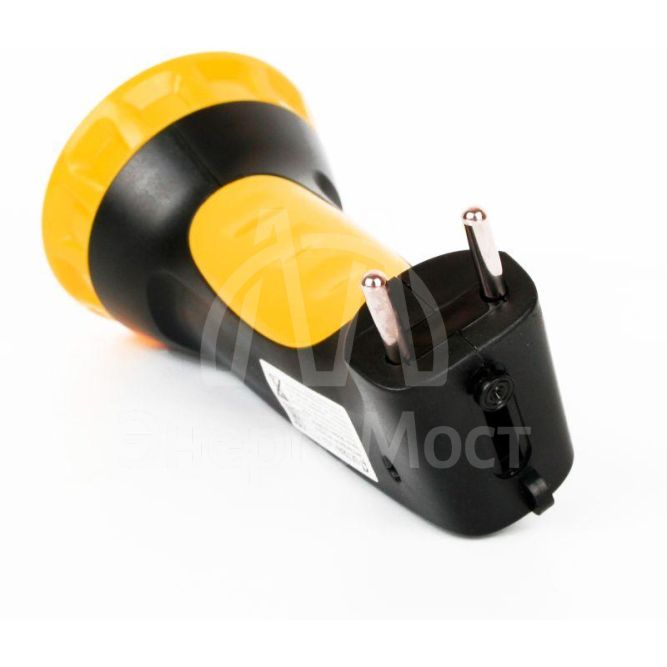 Фонарь LED 3807M (аккум. 220В черн./желт. 7 LED 2 режима SLA пласт. коробка) Ultraflash 12868