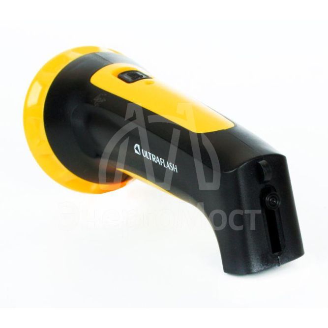 Фонарь LED 3807M (аккум. 220В черн./желт. 7 LED 2 режима SLA пласт. коробка) Ultraflash 12868