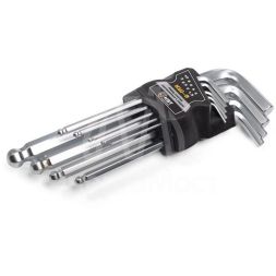 Набор шестигранных ключей с шаром КШ-9 КВТ 78368