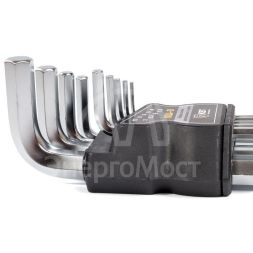 Набор шестигранных ключей с шаром КШ-9 КВТ 78368