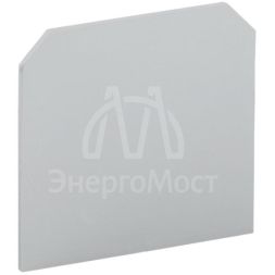 Заглушка для CTS-MC 3 вывода 4кв.мм сер. IEK YCT12-00-3-K03-004-ZGL