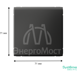 Вывод кабеля ArtGallery механизм базальт SE GAL001499