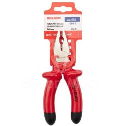 Плоскогубцы комбинированные 160мм диэлектрические до 1000В Rexant 12-4611-3