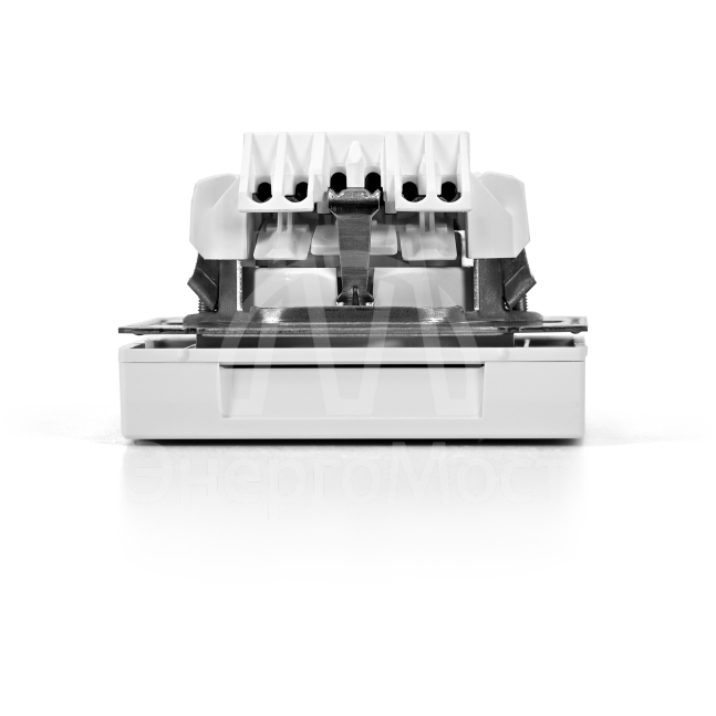 Розетка ArtGallery 16А IP20 с заземл. со шторками с крышкой быстрозажим. клем. механизм бел. SE GAL000146S