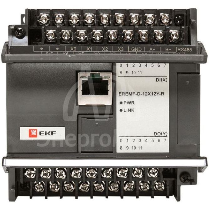 Модуль дискретного ввода/вывода EREMF 12/12 PRO-Logic EKF EREMF-D-12X12Y-R