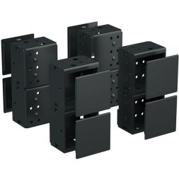 Комплект угловых элементов с пластиковыми заглушками В=200мм (уп.4шт) DKC R5NBP02B