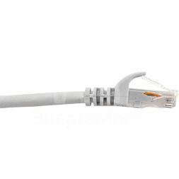 Патч-корд кат.5e (1Гбит/с) неэкранированный UTP оболочка PVC сер. (3м) TERACOM EKF TRC-5EUTP-PVC-3M-GY