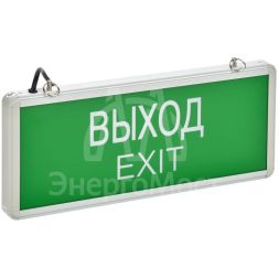 Светильник светодиодный ССА 1001 &amp;quot;ВЫХОД-EXIT&amp;quot; одностор. 3Вт IEK LSSA0-1001-003-K03