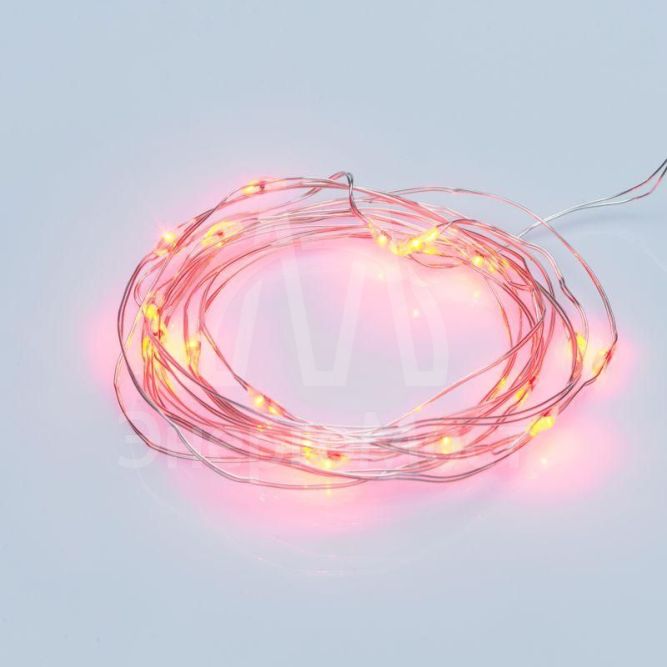 Гирлянда &amp;quot;Роса&amp;quot; 2м 20LED красн. Neon-Night 303-002