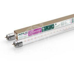 Лампа светодиодная AL T8-9-BR-600 FITO 9Вт G13 600мм для растений красн./син. AVANLED 12206011