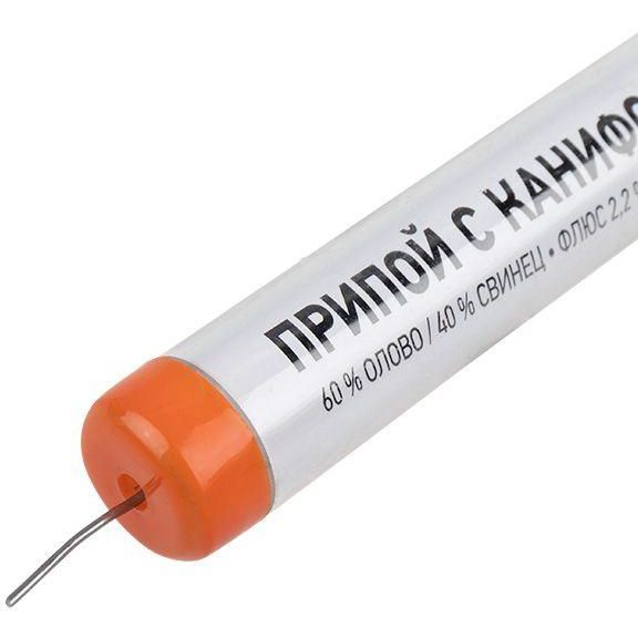 Набор для пайки №11 (паяльник 30Вт подставка губка для удаления припоя канифоль припой) Rexant 12-0165