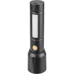 Фонарь аккумуляторный ручной 90 863 OPT-CP07-ACCU пласт.1LED 5Вт+6LED 1.2Вт li-ion 1.2А.ч 4 реж. ОНЛАЙТ 90863