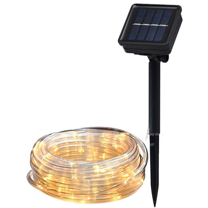 Светильник светодиодный садовый SLR-G06-100Y 100LED дюралайт (заменяемый Ni-MH 500мА.ч аккумулятор) желт. ФАZА 5060104