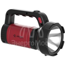 Фонарь-прожектор светодиодный PREMIUM 5Вт 2400мА.ч 2 режима работы аккум. литий супер яркий экономный время работы от 3 до 12ч зарядное устройство в компл. КОСМОС KOSAc8005WLith