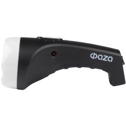 Фонарь аккумуляторный ручной AccuF2-L07-bk 7LED 2 режима: 100проц./25проц. аккум. 0.4А.ч выдвижная вилка индикатор зарядки черн. ФАZА 5000810