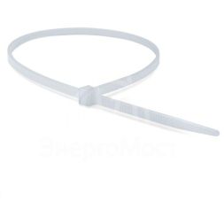 Хомут кабельный 3.6х290 полиамид бел. (уп.100шт) DKC 25210