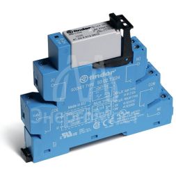 Модуль интерфейсный электромеханич. реле 2CO 8А AgNi 220В DC IP20 винт. клеммы FINDER 385202400060