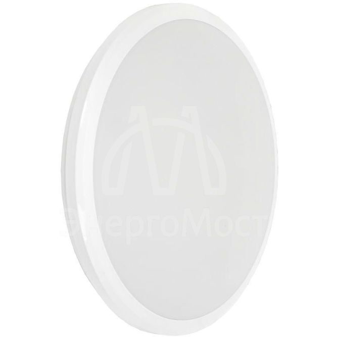 Светильник светодиодный ДПБ 3005 24Вт IP54 4000K круг бел. IEK LDPB0-3005-24-4000-K01