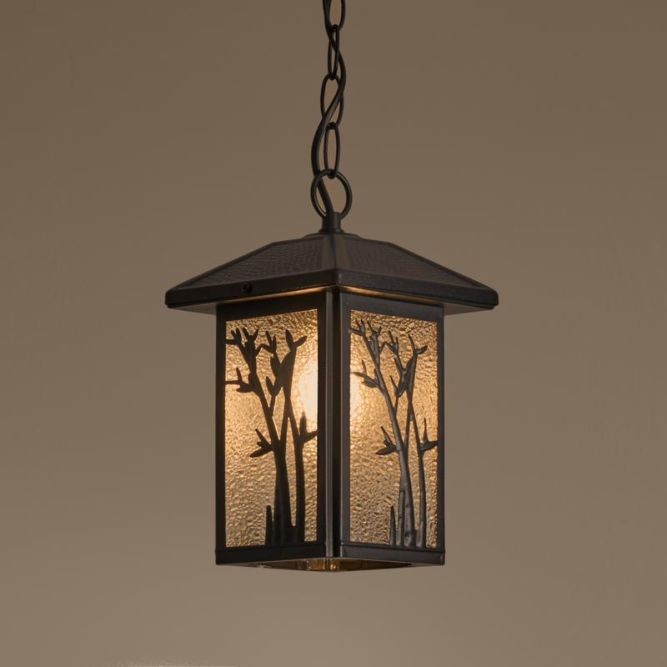 Светильник Saga 1х40Вт E27 IP44 подвесной Voltega VGL7218PL-01B