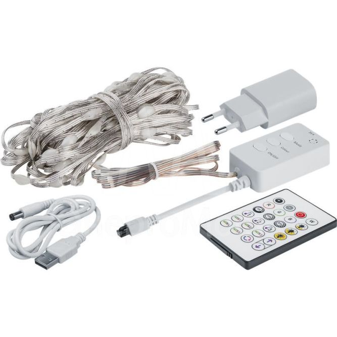 Гирлянда 93 714 NGF-D022-04 (умная гирлянда нить RGB 66 12м IP20 TR) Navigator 93714
