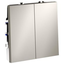 Выключатель 2-кл. СП S70 10А механизм кашемир Voltum VLS020103