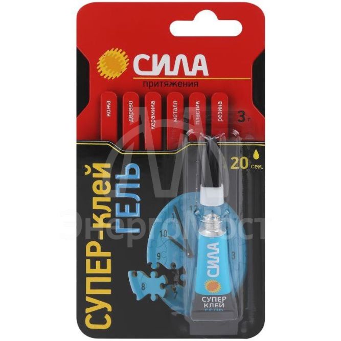 Супер-клейгель 3г BL-1 SGBL1-3 СИЛА C0039396