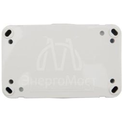 Блок ОП 2 розетки горизонт. Mini OG с заземл. керамика IP54 бел. Kranz KR-78-0607