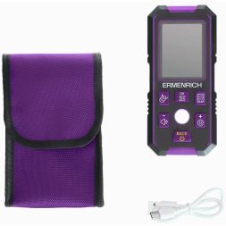 Детектор скрытой проводки Ping SM70 фиолет. Ermenrich 83841