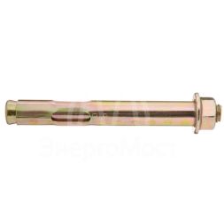 Болт анкерный HNM 14х200 с гайкой накл. цинк. Tech-Krep 124926