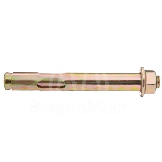 Болт анкерный HNM 14х200 с гайкой накл. цинк. Tech-Krep 124926