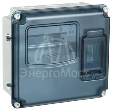 Корпус пластиковый ЩУРн-П 1/3 Krepta 3 IP66 PC LIGHT IEK MSP1-N-03-66-L