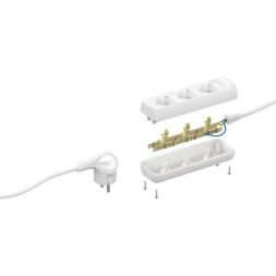 Удлинитель 3х7м с заземл. 10А IP20 UX-3e-7m ПВС 3х0.75 Эра Б0038577