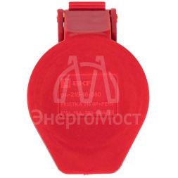 Розетка кабельная 16А 380В 3P+РЕ+N IP44 (215) EKF ps-215-16-380