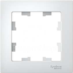 Рамка 1-м AtlasDesign бел. SchE ATN000101