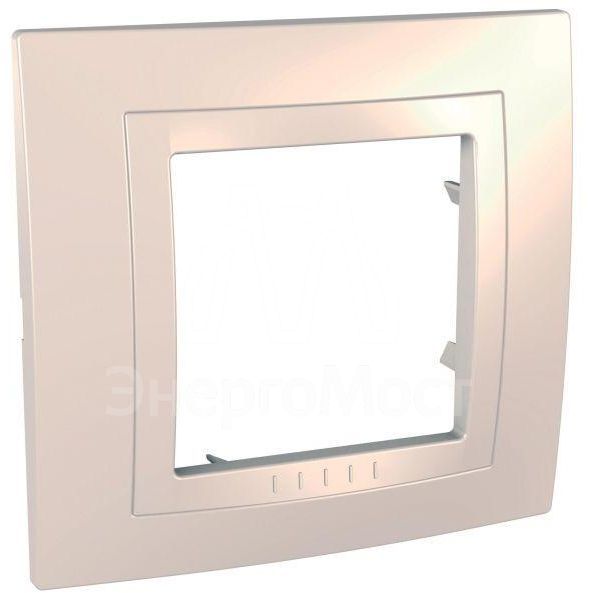 Рамка 1-м Unica беж. SchE MGU2.002.25