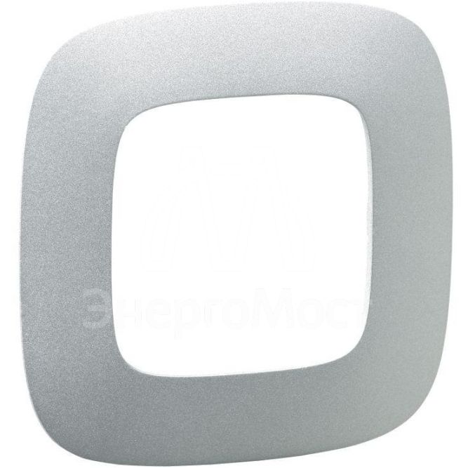 Рамка 1-м Valena Allure универсальная алюм. Leg 754391