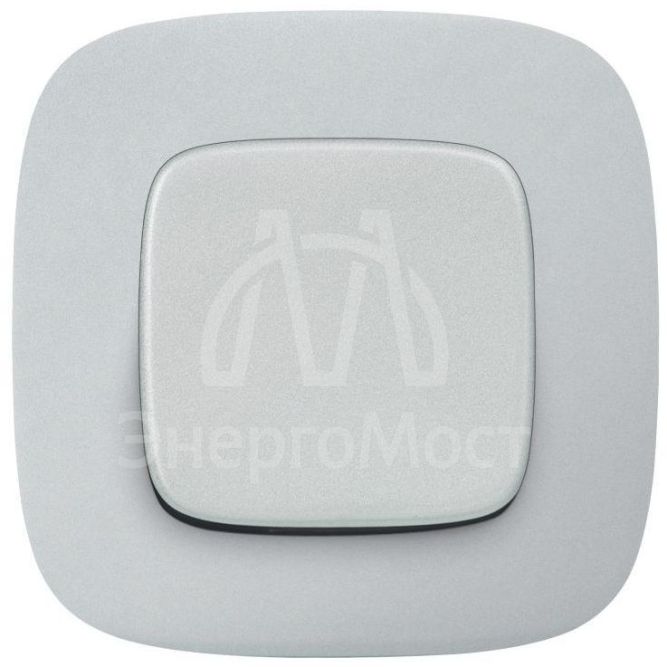 Рамка 1-м Valena Allure универсальная алюм. Leg 754391