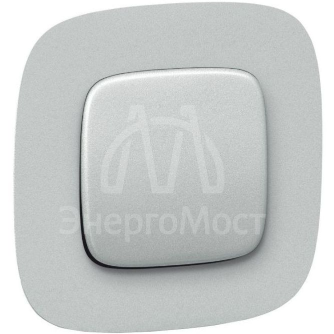 Рамка 1-м Valena Allure универсальная алюм. Leg 754391