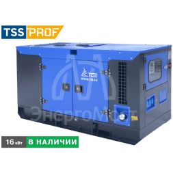 Дизельный генератор ТСС АД-16С-Т400-2РКМ5 в шумозащитном кожухе с АВР