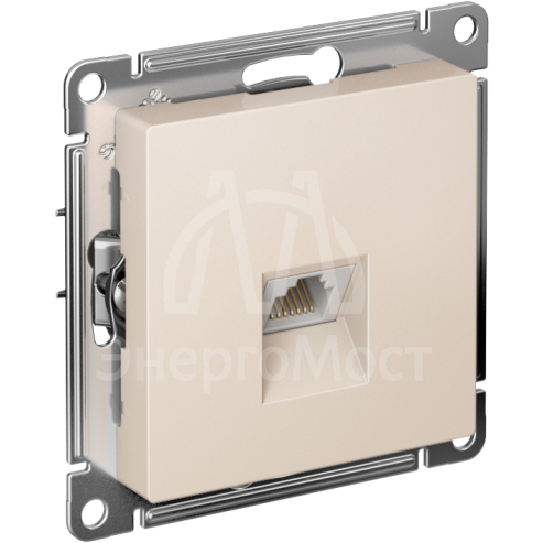 Механизм розетки компьютерной AtlasDesign RJ45 беж. SchE ATN000283