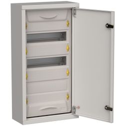 Корпус ЩРн-36 (1х36) TITAN 5 585х310х140 IP31 метал. сер. IEK TI5-50-N-036-31-7035