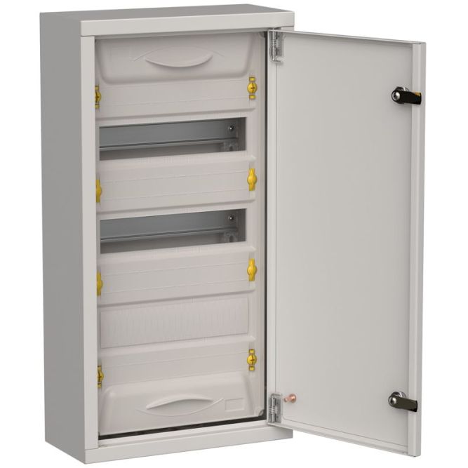 Корпус ЩРн-36 (1х36) TITAN 5 585х310х140 IP31 метал. сер. IEK TI5-50-N-036-31-7035