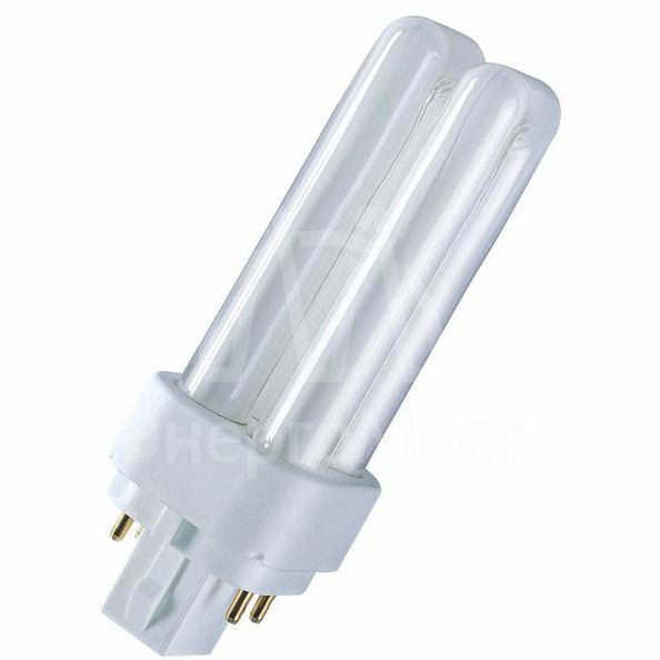 Лампа люминесцентная компакт. DULUX D 18W/840 G24d-2 OSRAM 4050300012056