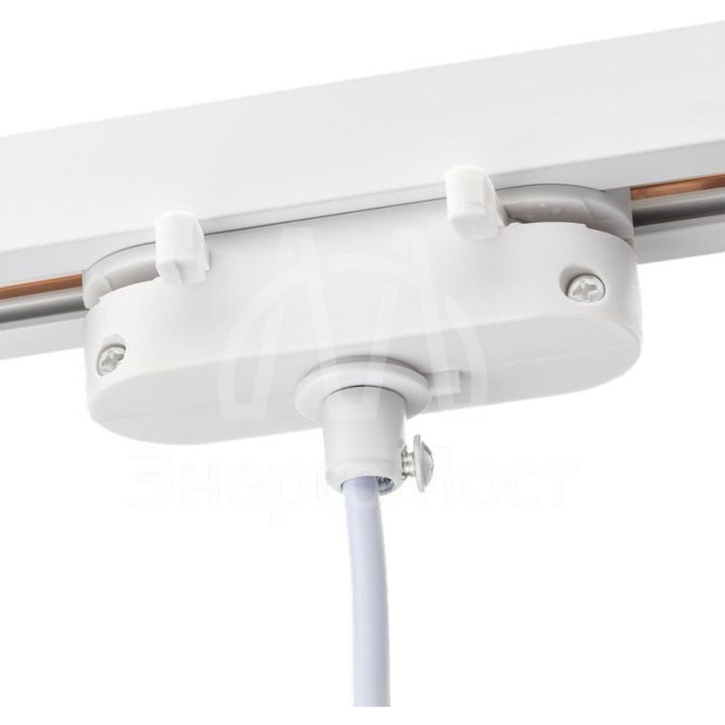 Светильник трековый подвес ARTLINE 55х55х100мм GU10 230В алюм./пластик. 2.6кв.м бел. Ritter 59929 0