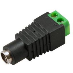 Разъем питания 2.1х5.5мм с клемм. колод. (уп.50шт) Rexant 14-0315